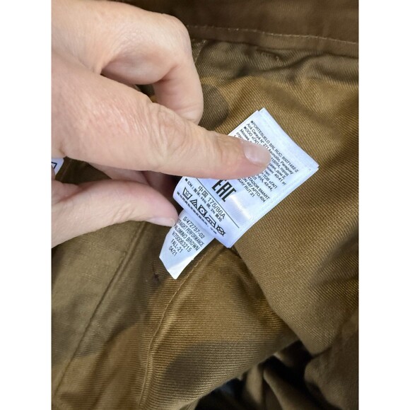 Gap Essential Khaki Pants Slim Fit Straight Leg Palomino Brown NWT Mens 34x32 - Picture 5 of 10